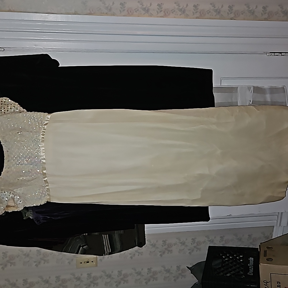 Vintage ladies sequined formal